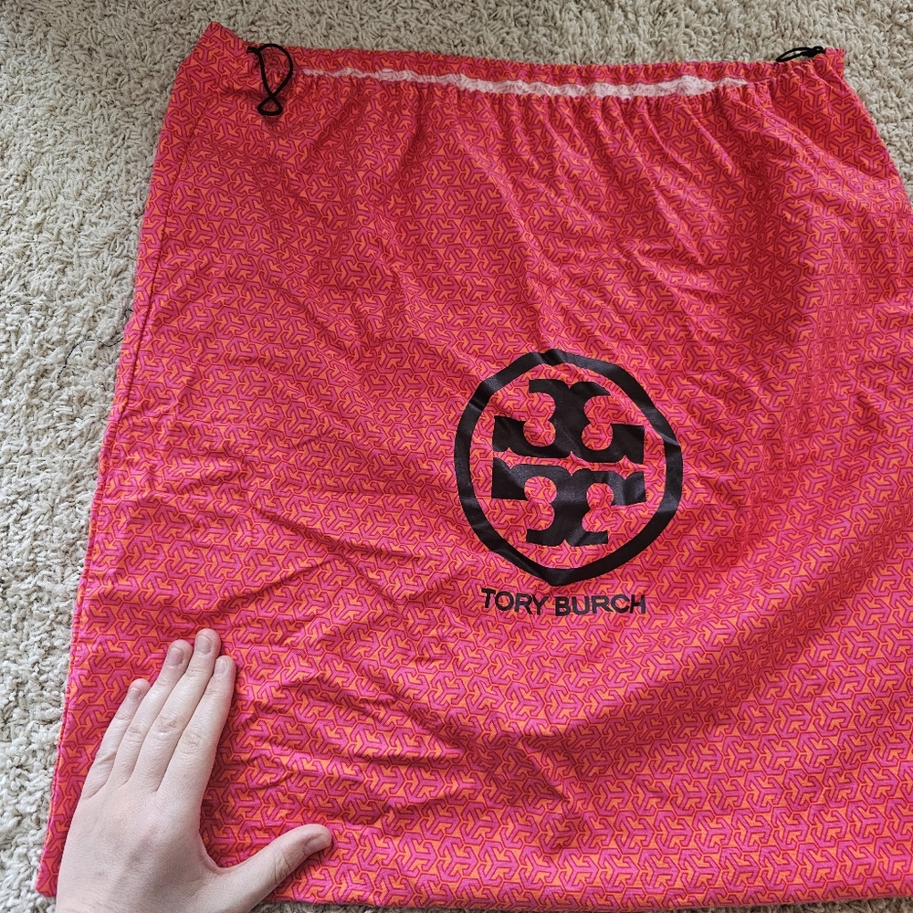 Tory Burch Patterned Drawstring Bag